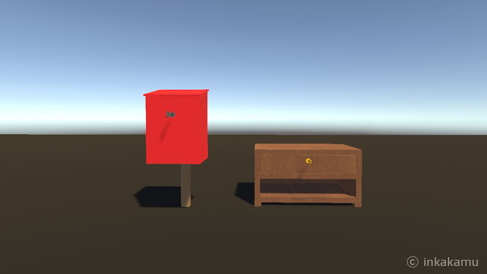 postbox and drawer - inkakamu